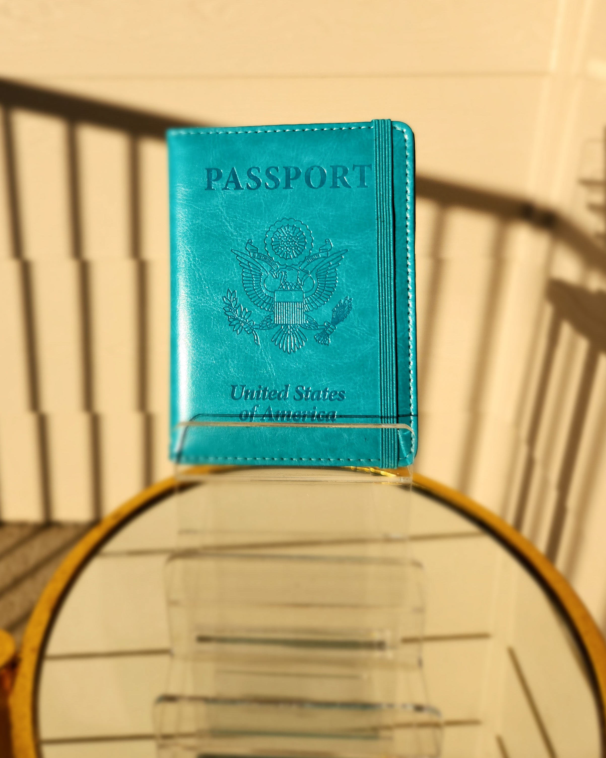 Passport Wallet with Band