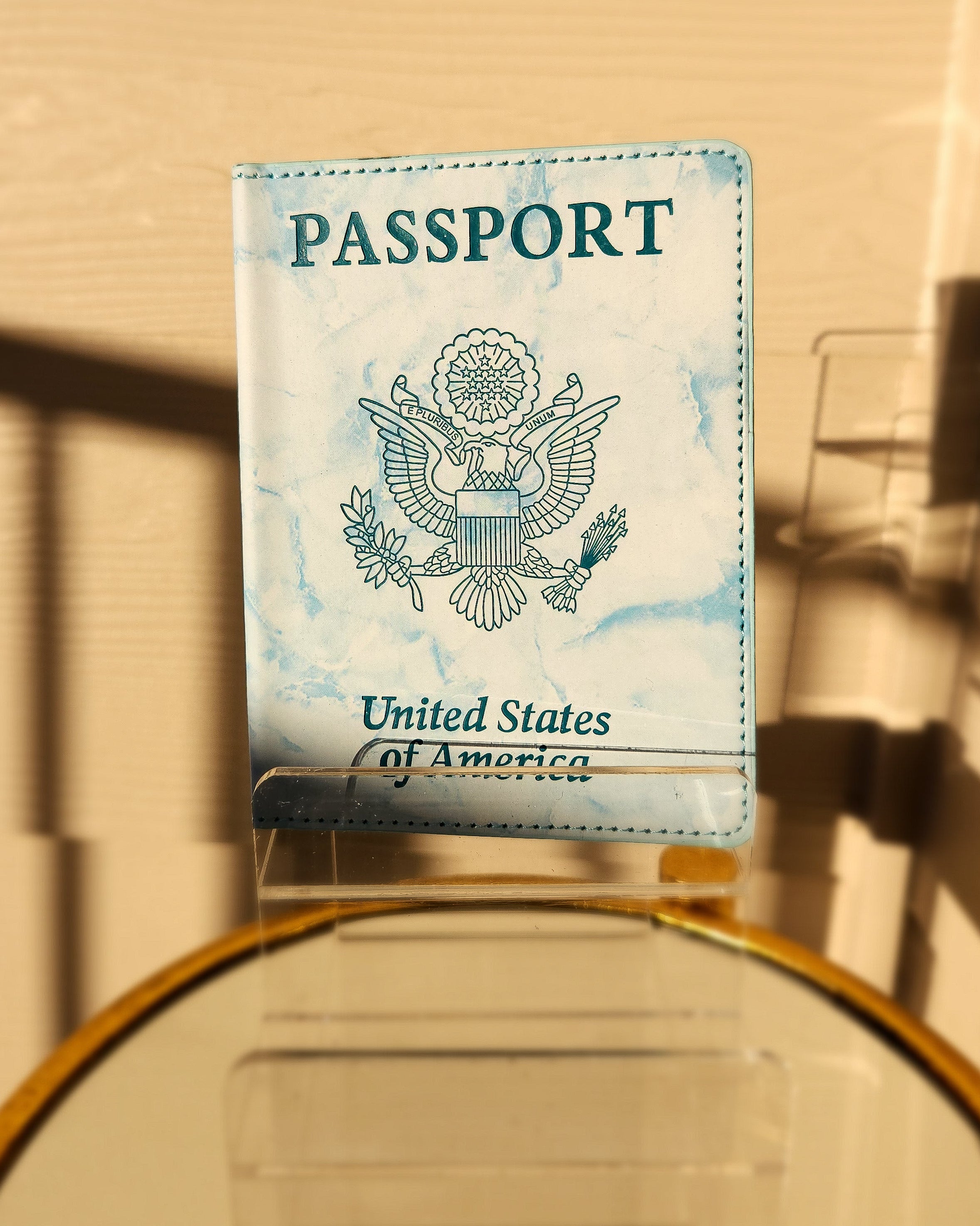 Water Color Passport Cover