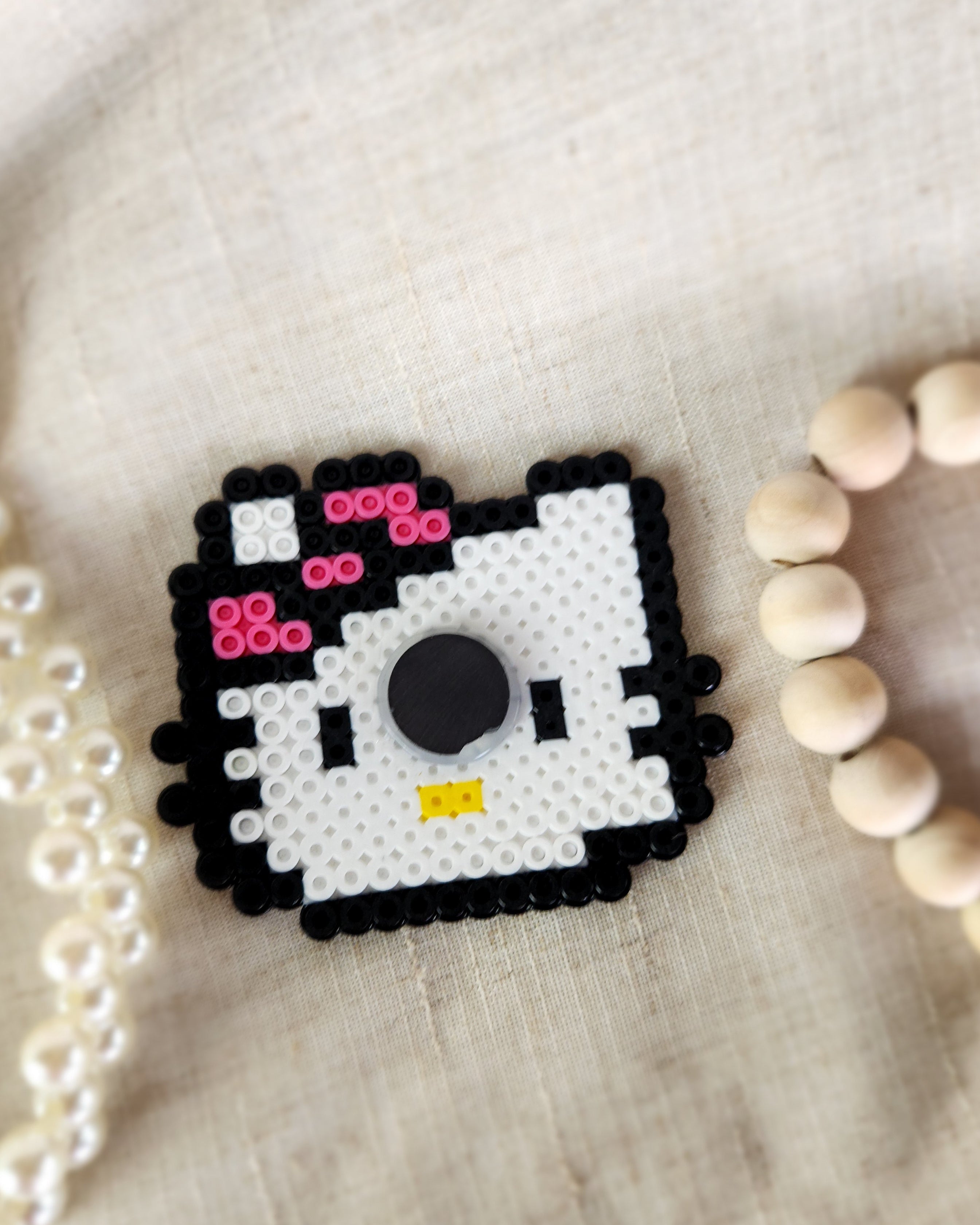 Hello Kitty Perler Beads Magnet