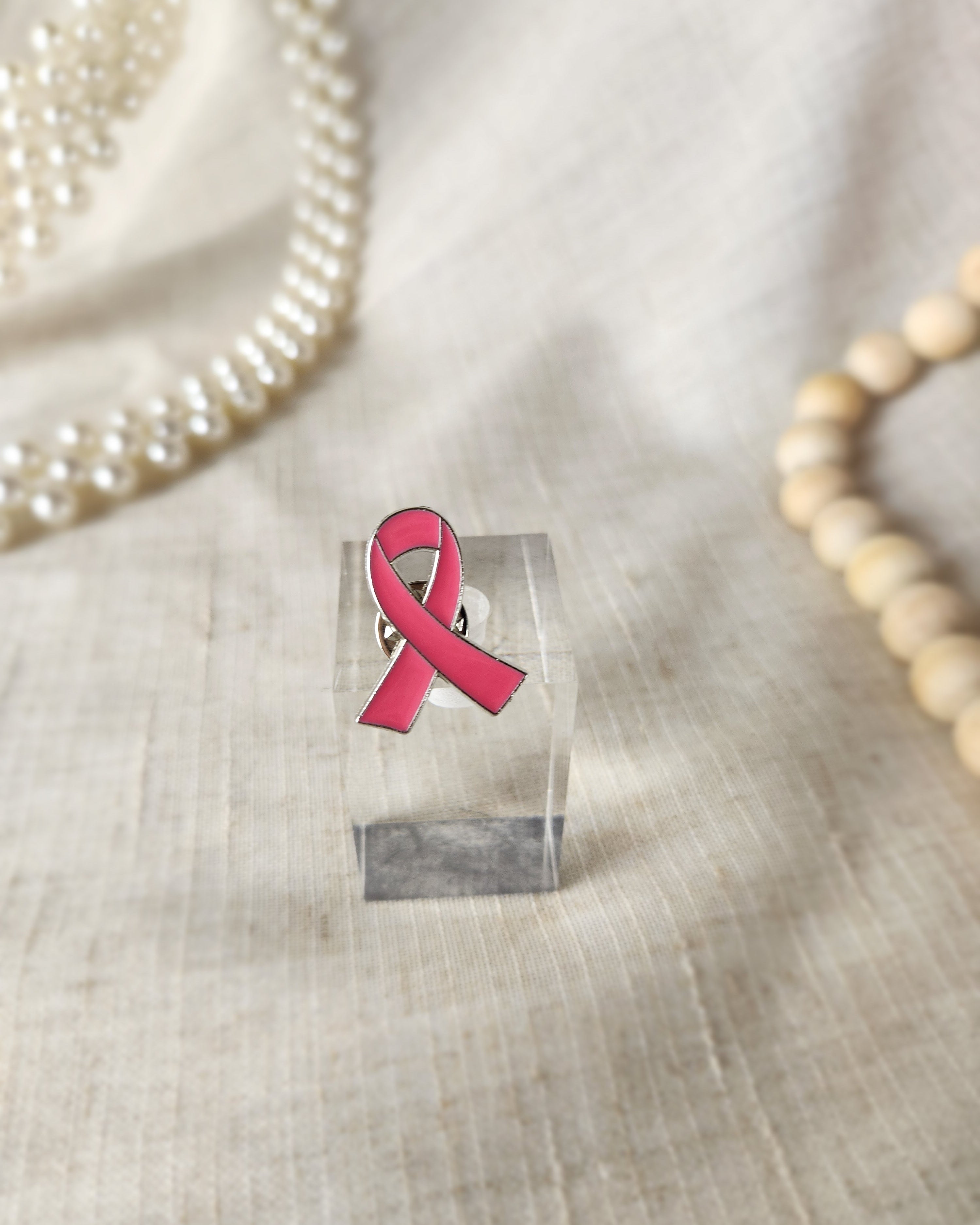 Breast Cancer Ribbon Domestic Violence Survivor Ribbon